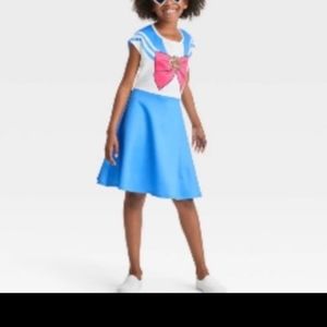 Sailor Moon princess girls skater dress New sz 6x